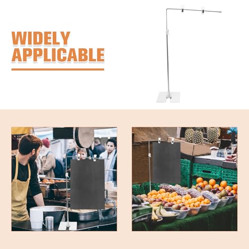 Soporte de pancartas para cafeterías y tiendas con diseño moderno y compacto 3