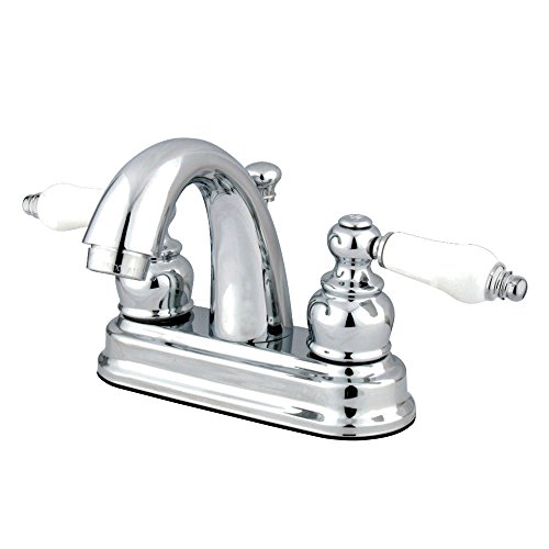 Kingston GKB5611PL 4" Centerset Bathroom Faucet, Polished Chrome by Kingston Brass - Used condition - US$32.64