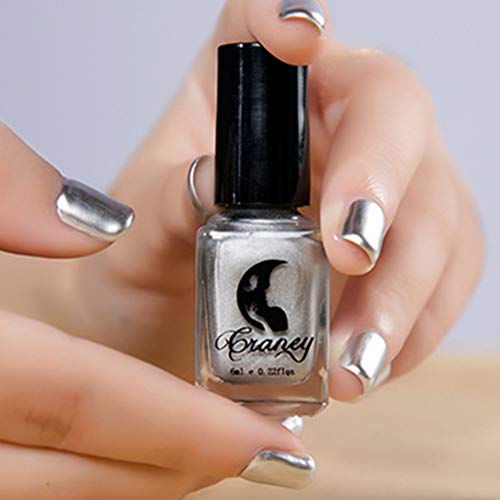 Esmalte de uñas de 6 ml, efecto espejo metálico cromado sexy, herramienta de manicura para uso...