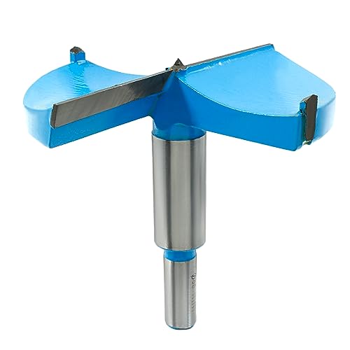 Rierdge 3-3/8"/85mm Forstner Drill Bits, Carbide Wood Hole Saw Woodworking