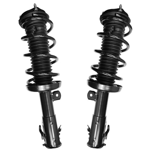 Image of Detroit Axle - 8pc Suspension Kit for 2012 Honda Civic [Manual Transmission] 2 Front Struts with Coil Spring Assembly 2 Rear Shock Absorbers 4 Front Rear Sway Bar End Links Replacement