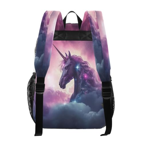 Galaxy Horse Clear Backpack - Stadium Approved Large 15.7-inch Waterproof Transparent Bag for Sports, Concerts, Work, Travel#603