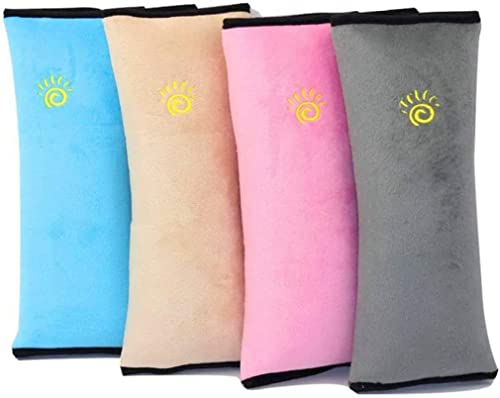 DOGARI Seat Belt Shoulder Children Seatbelt Pillow Universal Car Seat Belt Cushion Pillow Adjustable Support for Neck and Shoulder in The Car Head Supports