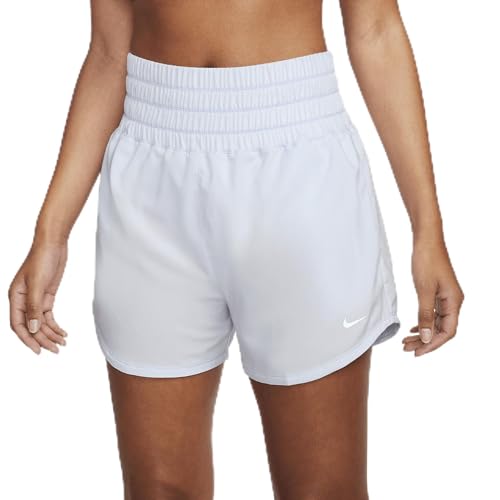 Short doublé Nike One Dri-Fit bleu pour femme DX6642-423