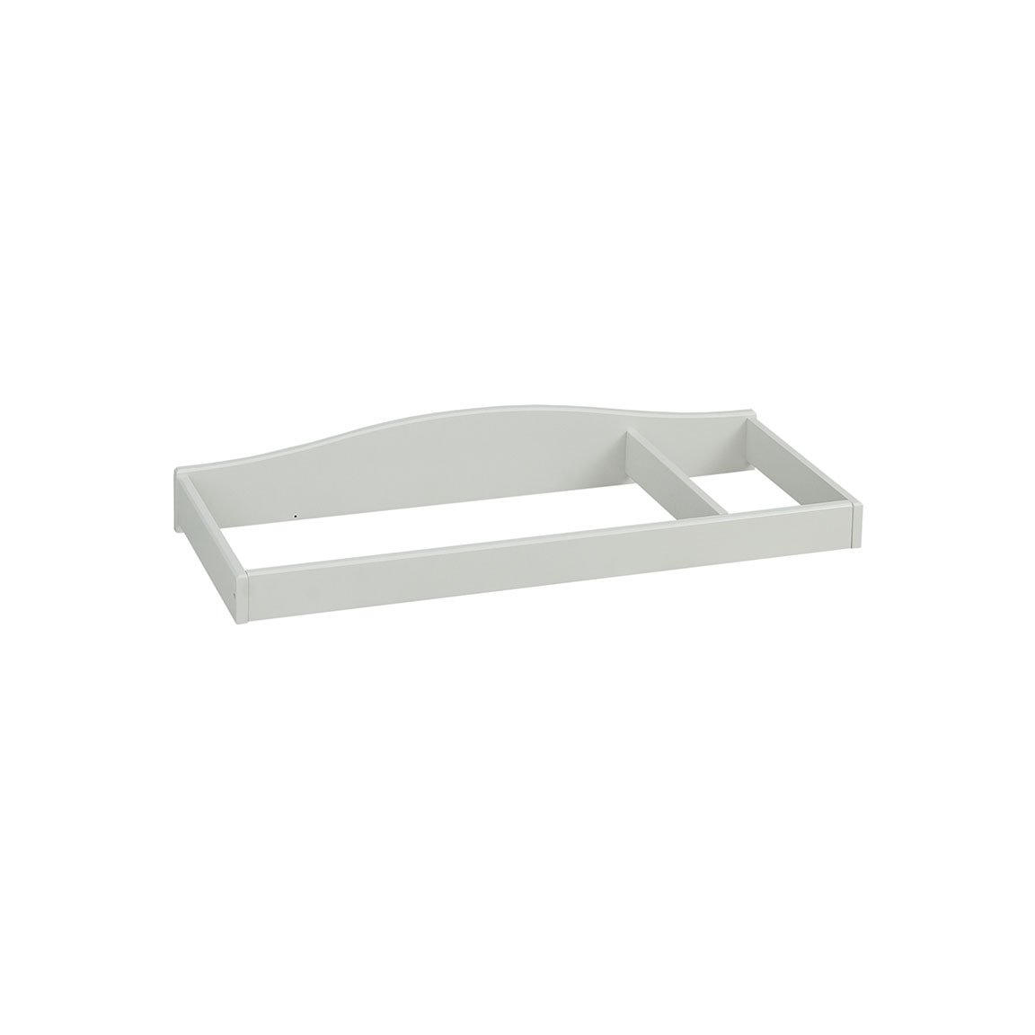 Photo 1 of Baby Cache Natural Hardwood Changing Station Table Topper | Montana Collection | Glazed White