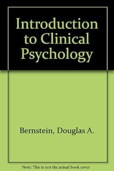Hardcover Introduction to clinical psychology Book