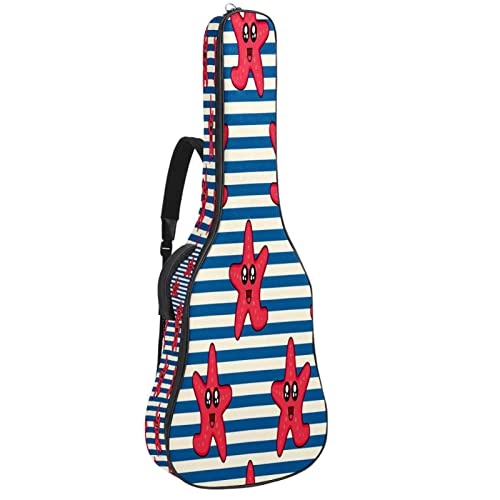 Housse de transport pour guitares acoustiques et classiques – 109 x 42,9 cm – Série tendance – Double fonction de l… - Les Beatles, Paul McCartney, John Lennon, RIngo Starr, George Harrison Housse de transport pour guitares acoustiques et classiques - 109 x 42,9 cm - Série tendance - Double fonction de l…