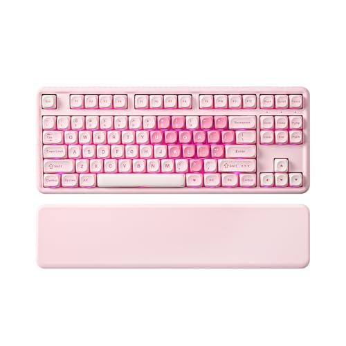 Amazon | YUNZII B87 ワイヤレスメカニカルキーボード