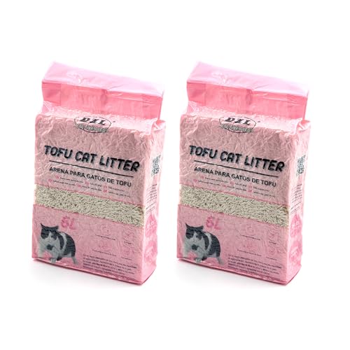 Arena para Gatos deTofu ecológico Vegetal Arena Natural Aglomerante (TOFU12LITROS)