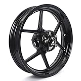 SFriding 17'x3.5' Front Wheel Rim for Kawasaki Ninja ZX6R 2005-2024 ZX10R 06-10 ZX6RR 2005 2006 KLZ 1000 15-18 Black