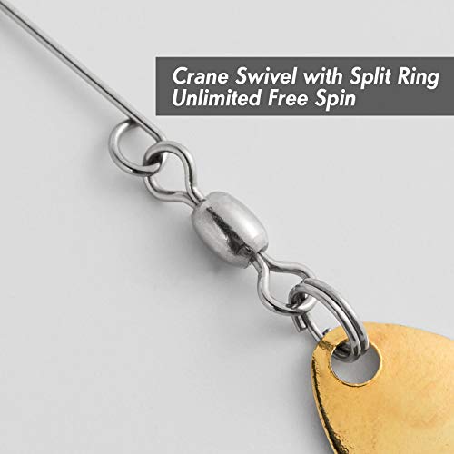 Dr.Fish DFHMA1B_Q20 20 Pack Fishing Spinnerbait Wire thumb #4