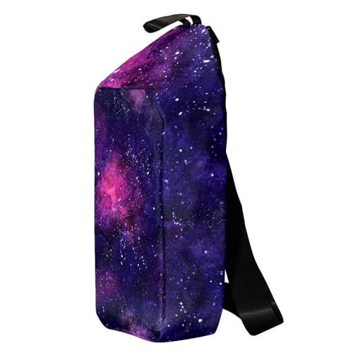 Sac à dos de voyage antivol et compact imprimé nébuleuse cosmique