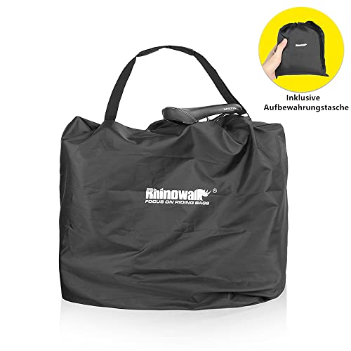 SUNTTELF Ultraleichte Faltbare Fahrradtasche 20 Zoll Fahrrad Tragetasche Reise Tragetasche Fahrrad Transporttasche für Auto Zug Flugreisen tragbar (Typ 3-20 Zoll)