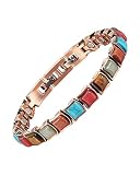 MagVIVACE Copper Bracelet for Women for Arthritis and Joint, 7.68'' Pure Copper Magnetic Therapy Bra