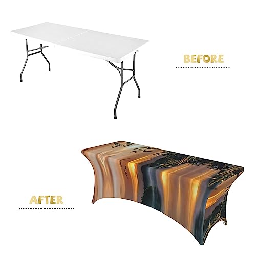 Nappe de camping 1.8m lavable universelle nappe de fête - 5