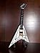 Mini Guitar for Randy Rhoads White V Display Gift