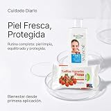 Rose & Rose Kit KITRR-1 | Kojący i oczyszczający tonik do twarzy przeciw trądzikowi + chusteczki nawilżane BRV odświeżający zapach truskawki | do codziennego czyszczenia i pielęgnacji skóry | pełna