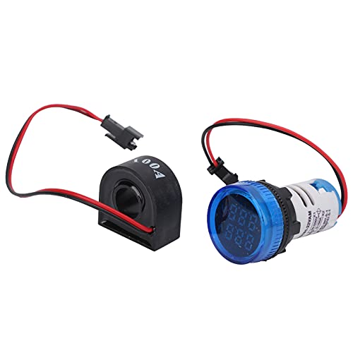 Display LED Voltímetro Amperímetro, AD101-22VAM AC50-500V 0-100A Testador de Tensão Digital Detector