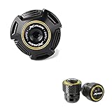 Qualité fiable : la surface du bouchon de remplissage d'huile moteur CNC de moto a subi un traitement d'anodisation, qui est exquis et ne se décolore pas facilement.