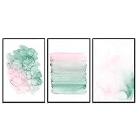 3 Piece Framed Canvas Wall Art Abstract Painting Canvas Prints Home Artwork Decoration for Living Room,Bedroom - 16