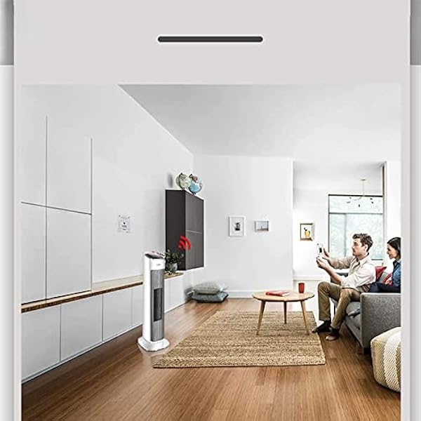 VIROYA Riscaldatore, Heaterlineare Proporzionale Convettore Battiscopa Comfort Hot Ceramic Blower Tower Radiatore 2000W