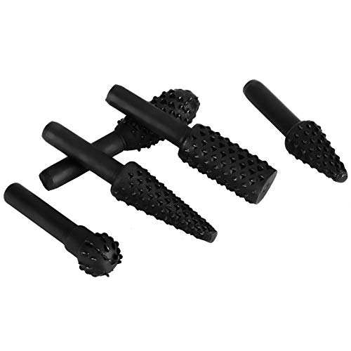 Set de 5 fresas rotativas acero carbono 6mm miniatura 3