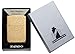 Zippo Lighter: Ornamental Filigree Pattern - Brushed Brass 49938