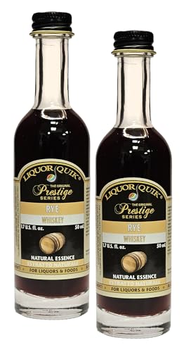 Liquor Quik Prestige Rye Whiskey Essence 50ml (Set of 2)