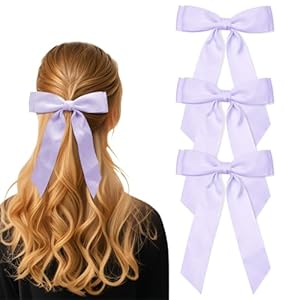 Kivzex Doppellagige Haarschleifen 3er Pack