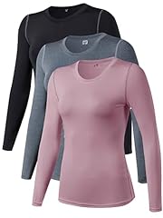 3 Pack-black,grey,pink