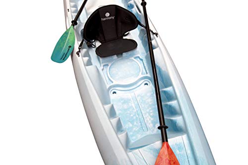 Perception Kayaks Rambler 13.5 | Sit On Top Tandem Kayak | Recreational Kayak For Two | Storage With Tie Downs | 13' 6" | Dapper #TOP7