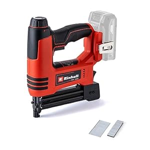 einhell agrafeuse sans fil te cn 18 li solo power x change (18 v, agrafeuse + cloueuse, incl. 300 clous et 300 agrafes) livré sans batterie ni chargeur
