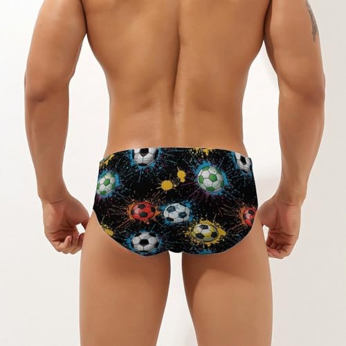 Comfortable Swim Trunks for Men, Low Rise Surfing Shorts with Drawstring2