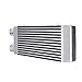 MODAUTO Intercooler Universal, Radiador admisión Aire Aluminio, Ajuste Directo, Modelo E252