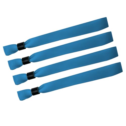 100 Pack Wrist Bands|Waterblue Wristbands for Events|Wristbands for Concerts Festival Admission Party|13.78â€ x 0.59â€