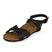 Produktbild Papillio Damen Lola Knöchelriemchen Sandalen, Schwarz (Noir Noir), 39 EU