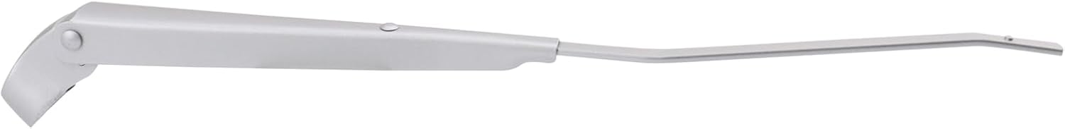 TRQ Windshield Wiper Arm Silver Compatible with 1978-1979 Ford Bronco 1976-1979 F-100 F-150 F-250 F-350 1976-1977 F-500