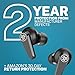 JLab Go Pods ANC, True Wireless Earbuds, Active Noise Cancelling, Bluetooth, Black
