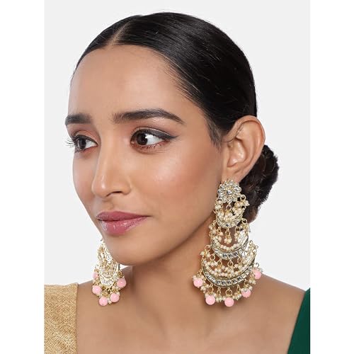 Image of Peora Traditional Indian Earrings Set Jewellery Gift for Women Girls