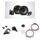 【セット買い】アルパイン(ALPINE) 17cmセパレート2ウェイスピーカー X-171S + アルパイン(ALPINE) ハイエース レジアスエース 200系 専用 Xシリーズ ツィーター取付パネル ブラック KTX-Y200HIB + アルパイン(ALPINE) トヨタ/ハイエース用 インナーバッフルボード KTX-Y176B