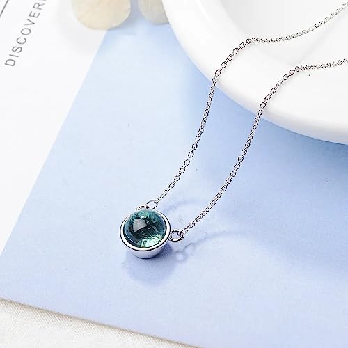 Collier pierre de lune argent 925 - Bijou de créateur chic - 5