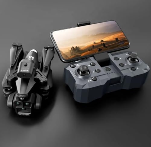 Image of 4K Ultra HD Triple Camera Drone - 4-Way Obstacle Avoidance, Foldable Quadcopter Drone roller