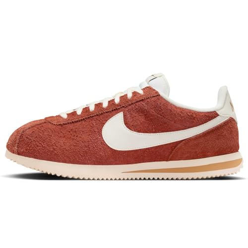 Nike Cortez SE Suede Men's Shoes (HF3142-200, Dark Russet/Flax/Muslin/Sail) Size 9