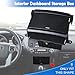 Osompar Interior Dashboard Storage Box Compatible with Toyota Land Cruiser Prado 2010-2017 Replaces 55406-60360 Center Console Storage Box Glove Compartment Organizer