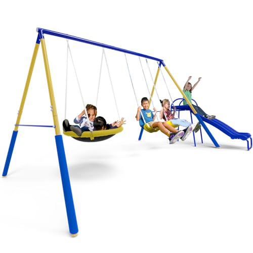 Sportspower Super Saucer Metal Swing Set