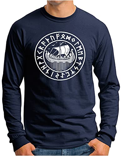 T-shirt viking à manches longues : le cadeau parfait pour homme passionné de drakkar