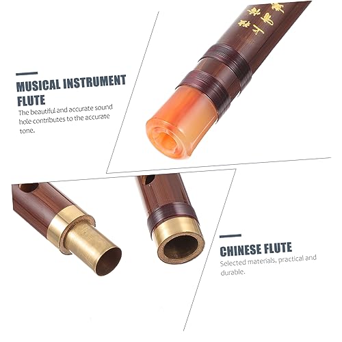 Toyvian Flauta Portátil De Bambú Tradicional Para Principiantes Ligera y Resistente Diseño Cómodo Tono e Adecuado Para Jóvenes y Aprendizaje Musical Cualquier Lugar - imagen 5