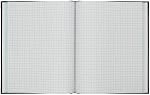 Winnable Carnet de couverture rigide Quad Ruled, 7-1/4 x 9 Des pouces, 192 Pages graphiques, noir