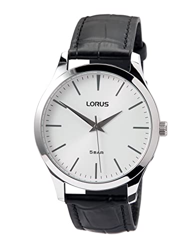 Seiko Reloj Analógico para Hombre de Cuarzo con Correa en Cuero RRX73HX9
