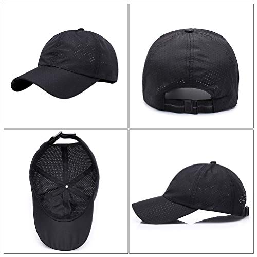 LIOOBO Boné de beisebol masculino e feminino com proteção UV para caminhadas ao ar livre e viagens e